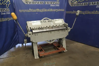 Used CHICAGO W31 Box & Pan Brakes including Finger California US | Sterling Machinery Exchange #1467008