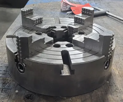 BISON 12in - 4 Jaw Chuck Tooling & Accessories, Lathe Chucks | Machinery Central (2)