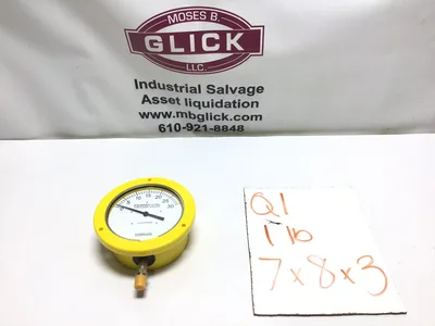 Perma-Cal Ind. 30PSI 111F1D02Y21 Process Gauge