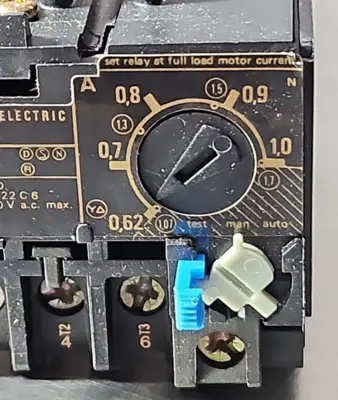 GE CR4G1WF Overload Relay 600V. Loc4A7