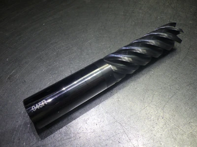 Monster 1" 6 Flute Carbide CR XL Endmill 1" Shank .045" R 292-501265 (LOC671)