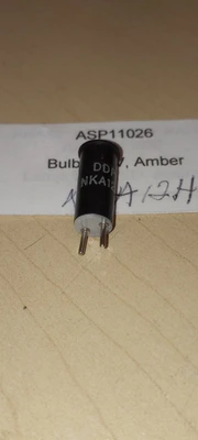 LOT OF  20  AMBER BULB 12V, 2 LEGS DDP NKA12H