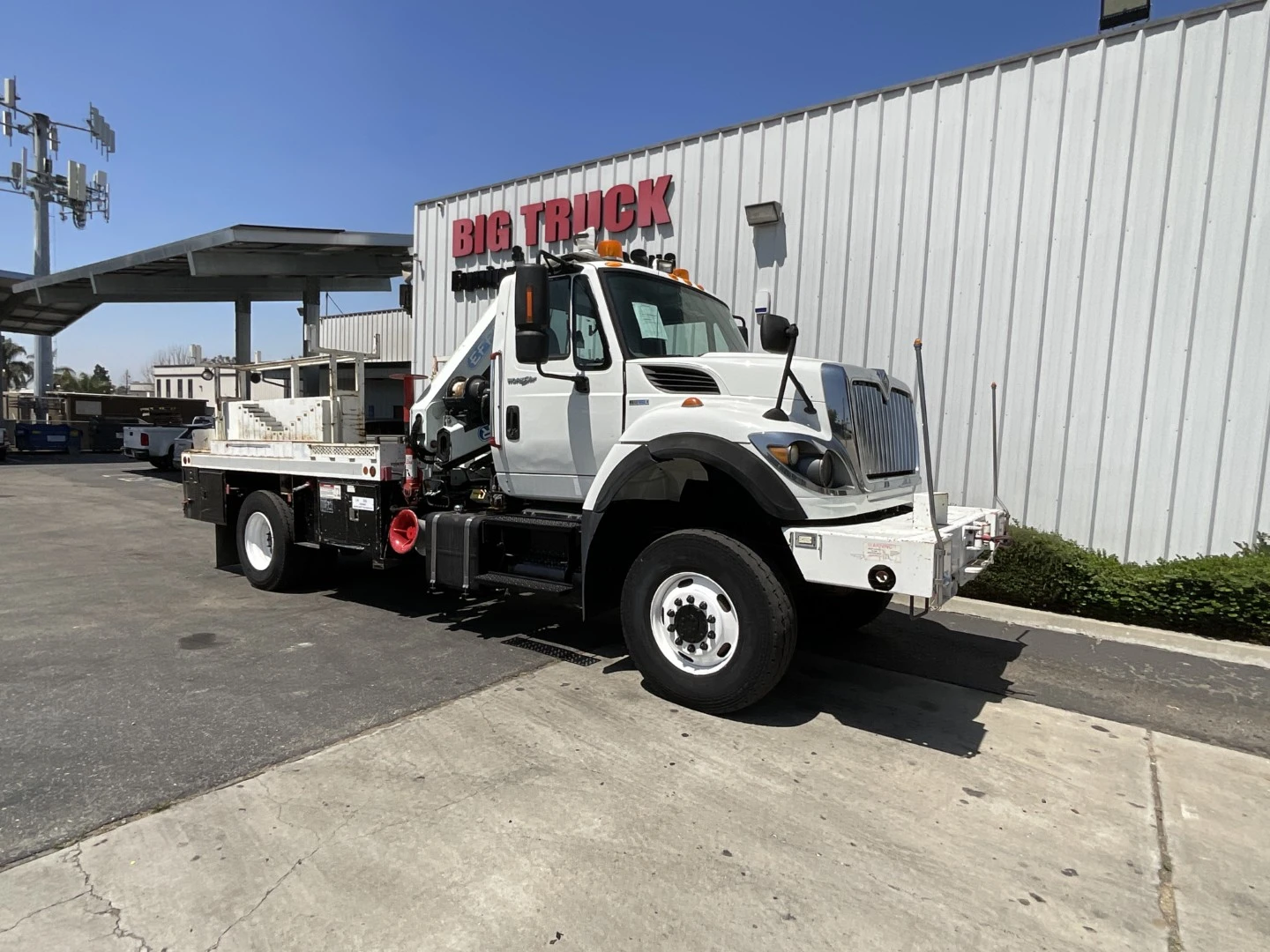 Used 2011 INTERNATIONAL 7400 Truck-Mounted Cranes California US | Big Truck & Equipment #1412288