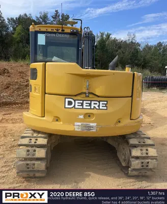 Used 2020 DEERE 85G Crawler Excavators North Carolina US | Proxy Equipment #1377828