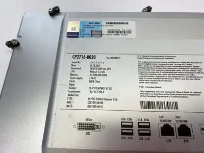 Used BECKHOFF FANLESS MULTI-TOUCH BUILT-IN PANEL PC 15.6" DISPLAY 2 CFAST Misc Industrial Equipment | Maverick Industrial Sales #1098857