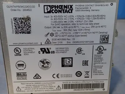 USED PHOENIX CONNECT QUINT4PS/3AC/24DC/20