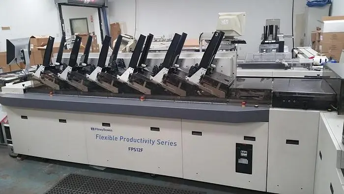Used 2009 PITNEY BOWES FPS 12F Mail Folding & Inserting Machines Texas US | Lonestar Mailing Solutions #1494437