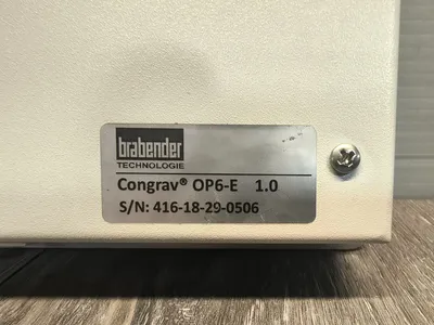 Used BRABENDER TECHNOLOGIES INC. OP6-E 1.0 Automation Control (HMI) South Carolina US | ESS Industrial Equipment Sales #1260364