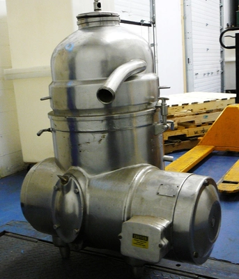 Westfalia MM 9004 warm milk separator, 316SS.