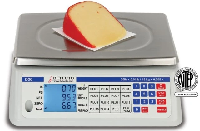 New | in-Stock DETECTO D30 Food Scales California US | BakeryEquipment.com #1554979