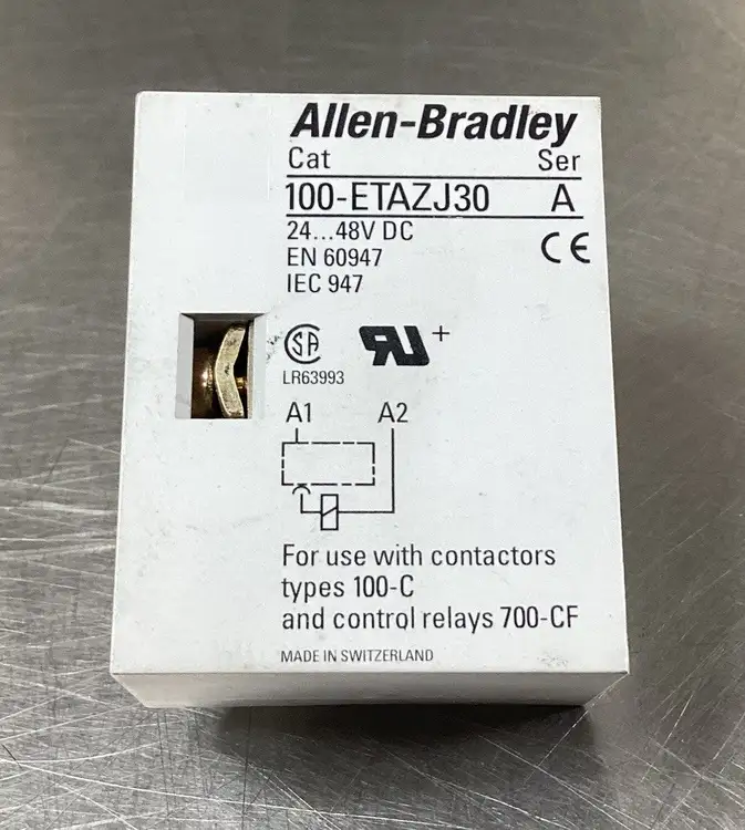 Used Allen Bradley 100-ETAZJ30 Relays & Switches | Palmetto Automation #1150252