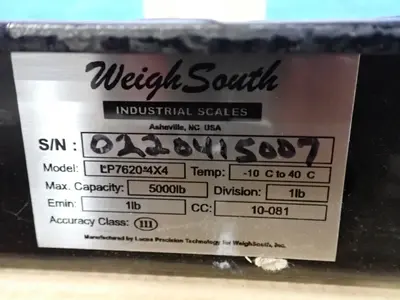 Used INDUSTRIAL SCALES LP7604X4 Material Handling (misc) Ohio US | HGR 24 #1287444