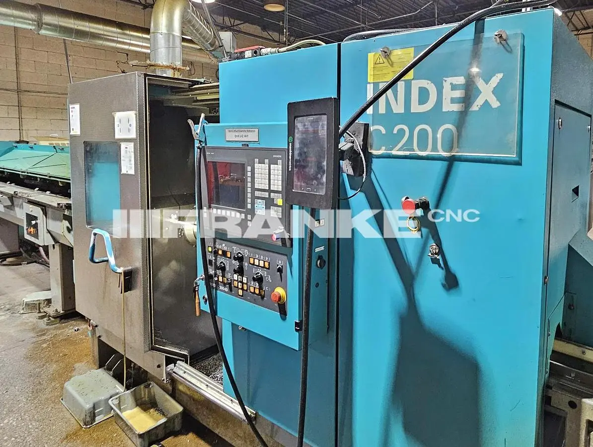 Used 2008 INDEX C200 CNC Lathes | FRANKE CNC, LLC #1382664