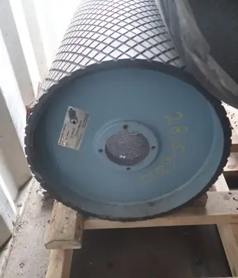 16.5" X 32'', Rubber Pulley Lagging