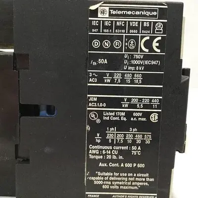 USED TELEMECANIQUE LP1D3210