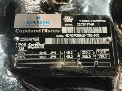 New | in-Stock COPELAND 4DR3R28ME-TSE-800 Parts (Hydraulics and Pneumatics) British Columbia CA | Lenmark #327798