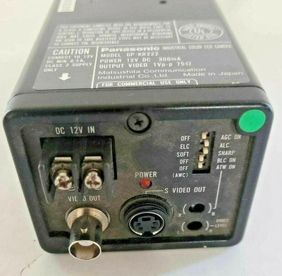 Used Panasonic GP-KR222 Camera Systems California US | Amiron Machinery #722773