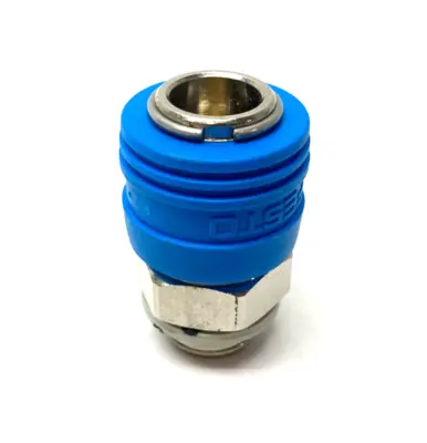 USED FESTO QUICK-COUPLING SOCKET 3/8 THREAD 10MM TUBE OD
