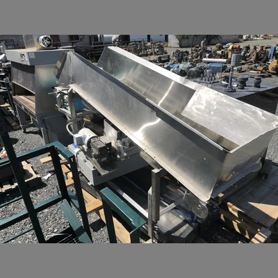 24 in. Wide x 8 ft. Long Stainless Steel Dewatering Conveyor