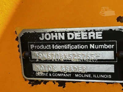Used 1989 DEERE 570B Motor Graders Florida US | Intrac Machinery #1568755