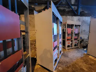 4160 Volts, Series 81000 Two-Column Motor Control Center (MCC) Section