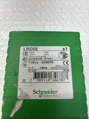 NEW Schneider Electric LRD08