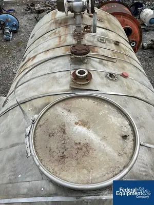 N/A 3,000 Gal Horizontal Storage Tank, S/S