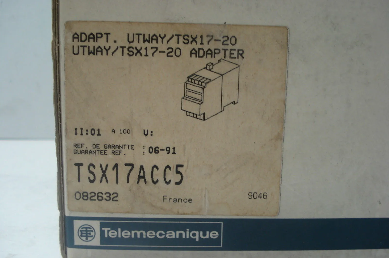 NEW TELEMECANIQUE ADAPT. UTWAY TSX17ACC5
