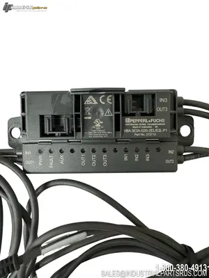 Used PEPPERL+FUCHS VBA-3E3A-G20-ZEL/E2L-PL PLC Input & Output Kentucky US | Industrial Parts R Us Inc. #1423690