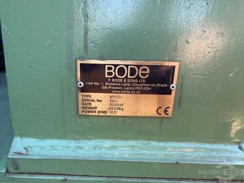 Used 2014 BODE VP50H Welding Manipulators NL | Mach 4 Metal 2 #116441