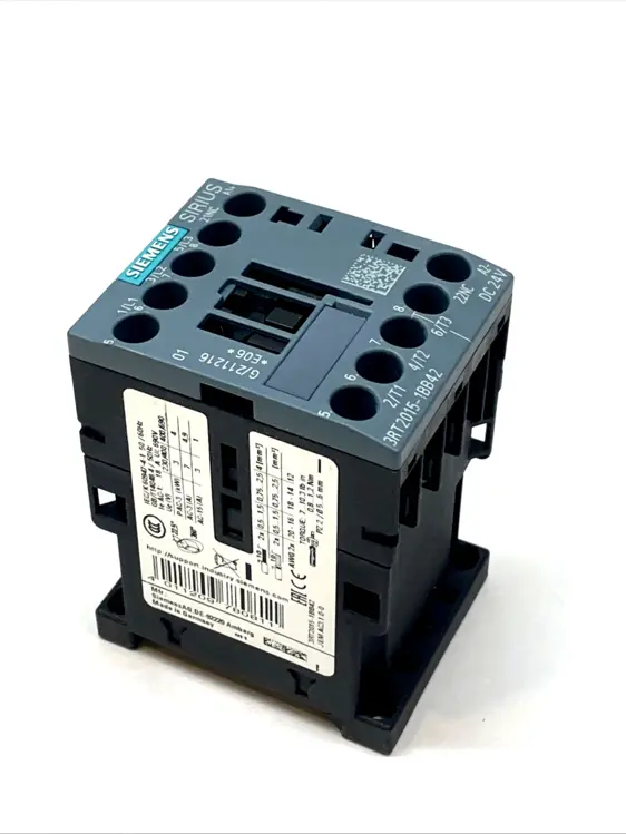 Used SIEMENS SIRIUS 3-POLE AC CONTACTOR 24VDC 18A MOTOR STARTER PLC Contactors | Maverick Industrial Sales #1104492