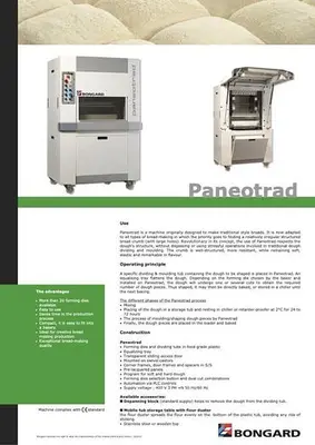 USED 2014 BONGARD PANEOTRAD® V3+