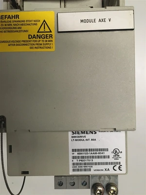 USED SIEMENS 6SN1123-1AA00-0DA1, PART OF THE SET-LT-MODUL INT.8