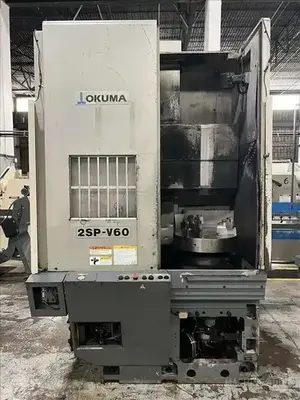 Used 2006 OKUMA 2SP-V60 CNC Lathes Illinois US | Perfection Global, LLC. #916084