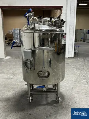 USED Lee Industries 500 Liter Lee Reactor, 316 S/S, 50/100#