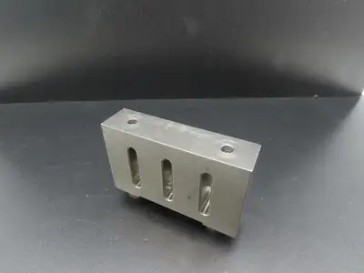 Sonics A09893HRN Ultrasonic Welding Horn Slotted Plate 4"x2.4"x1"