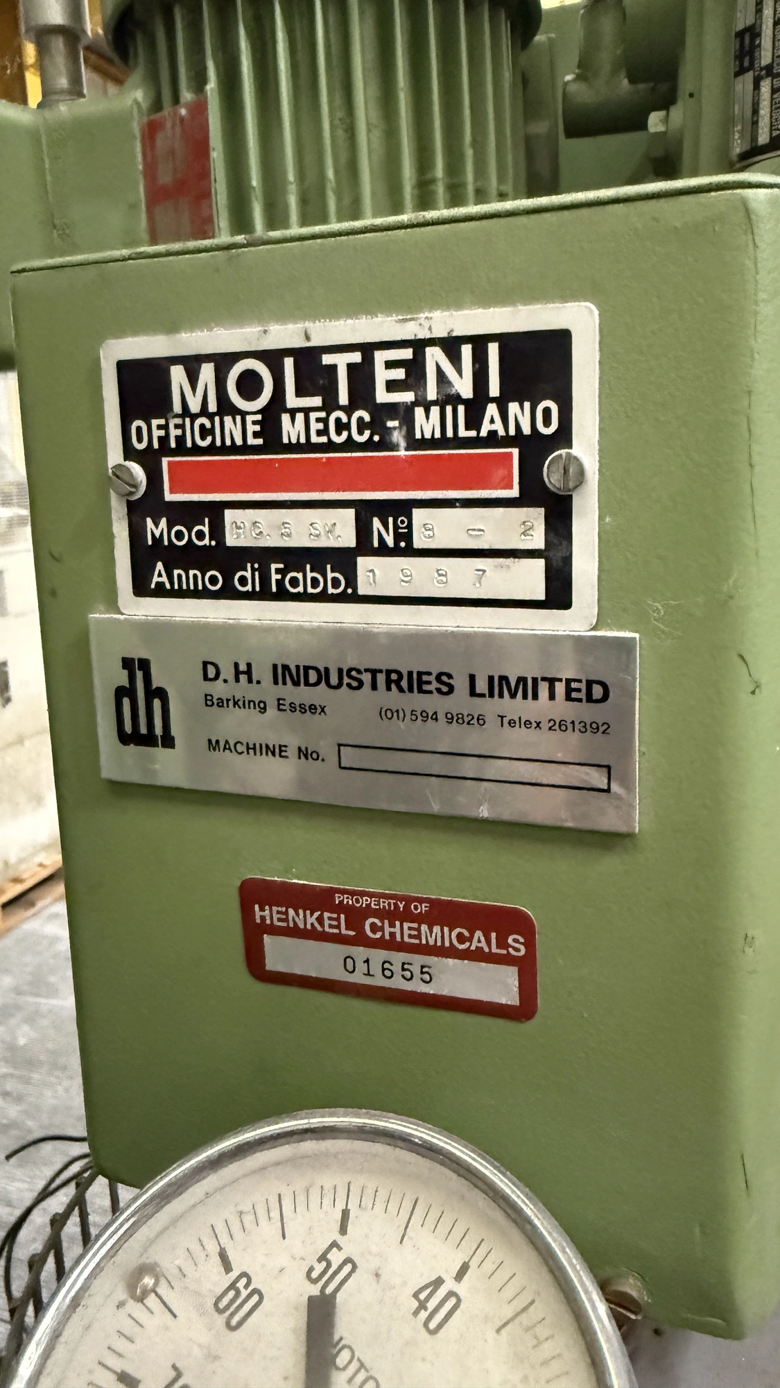 5 L Molteni Combination Vac Mixer Type HC 5SM FLP