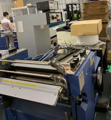 MBO B-21 Continous fed  4/4 folder and delivery belt