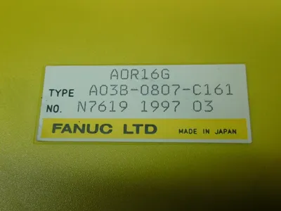 USED FANUC A03B0807C161