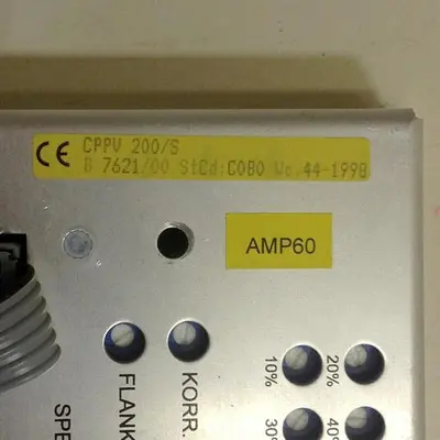 USED BACHMANN ELECTRONIC CPPV200/S