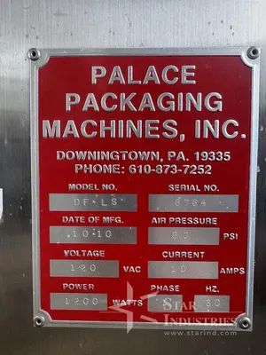 Used PALACE PACKAGING DF-LS Cottoners | Star Industries #1254131