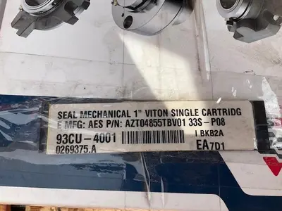 AESSEAL 1” Viton Single Cartridge PN AZT04855TBV01