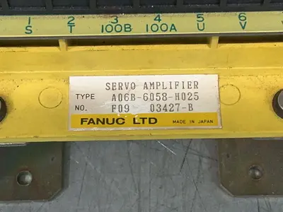 Used FANUC A06B6058H025 Servo Drives Ohio US | HGR 24 #1316132