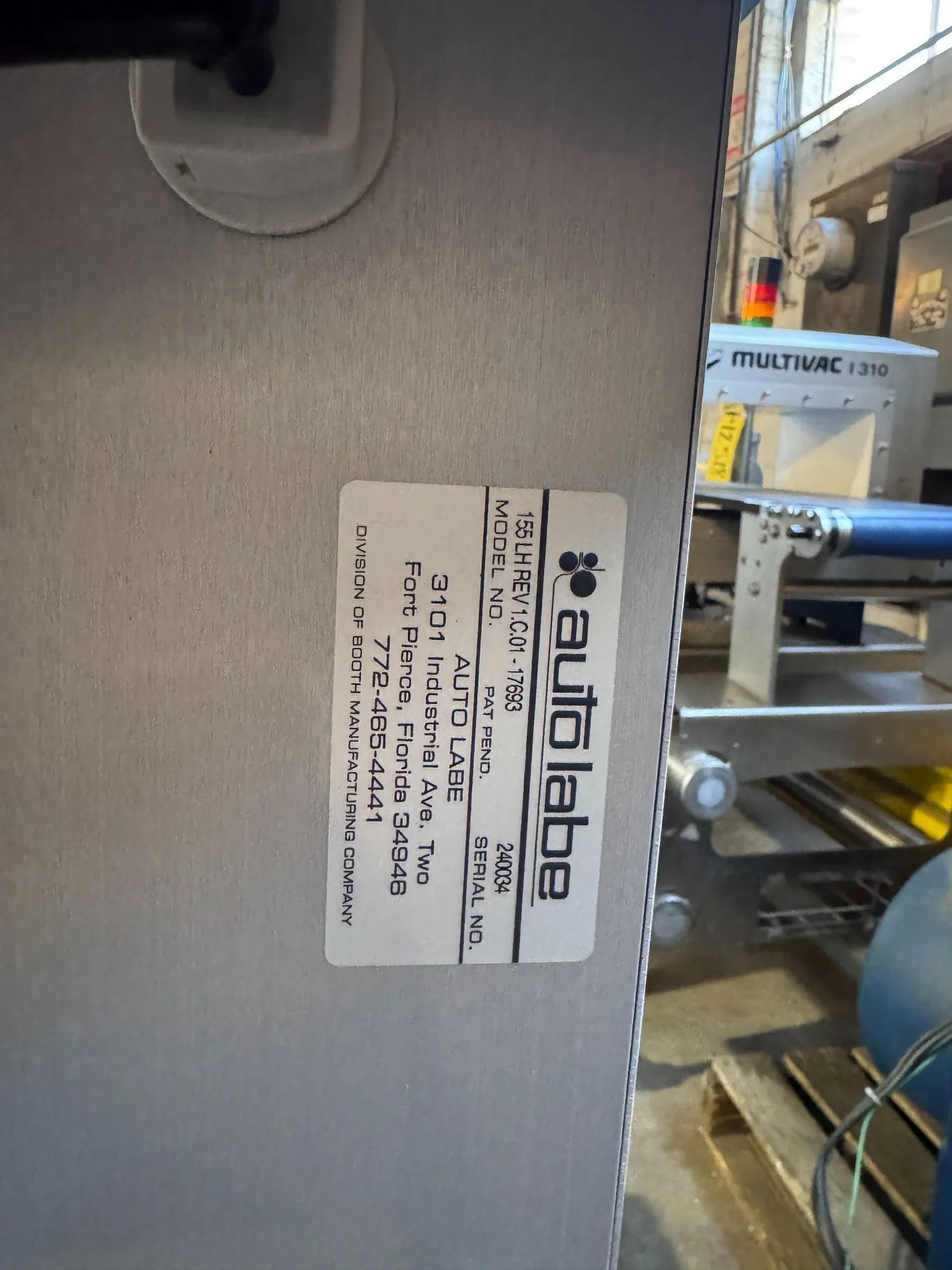 Used AUTO LABE 155 Food Processing Equipment (misc) Illinois US | M&M Equipment Corp. #1556267