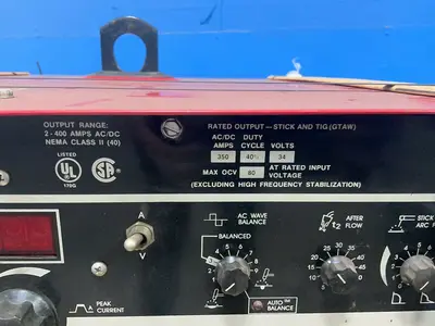 Used LINCOLN ELECTRIC SQUARE WAVE TIG355 Tig Welders Ohio US | HGR 24 #1266240