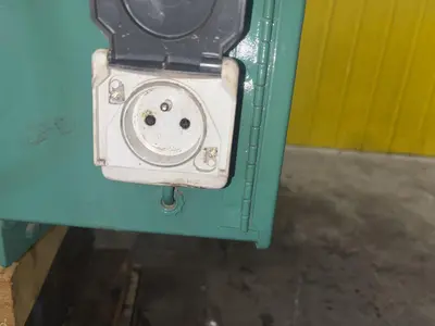 15 HP G&P MODEL 4168 4" X 168" BELT GRINDER: YOBRO #24126