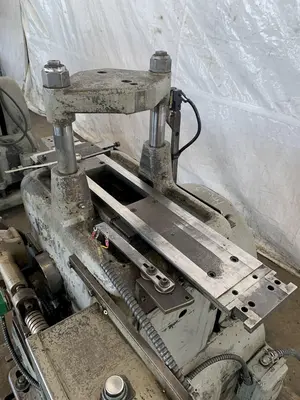 12 TON X 2" TISHKEN CUT OFF PRESS. STOCK  # 0257624