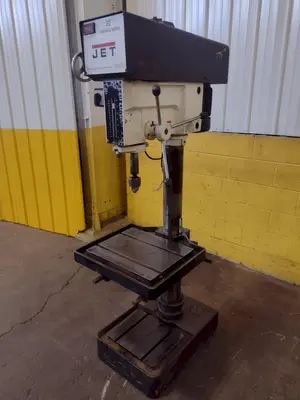 20" JET MODEL #J-2223VS VARIABLE SPEED SINGLE SPINDLE DRILL: STOCK #16689