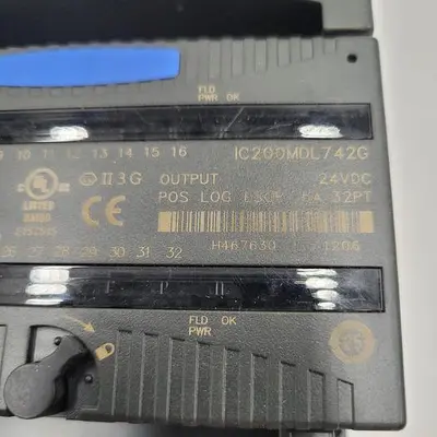 New | in-Stock GE GE FANUC PARTS - IC200MDL742G PLC Input & Output | ND Industrial Surplus #1221831