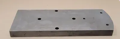 BASE PLATE, 14IN X 6IN X 1.125IN